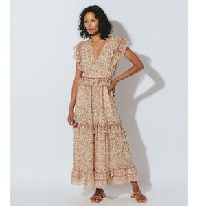 🌸 NWT Cleobella “Cherie” Ankle Dress with Tie Straps 🌸